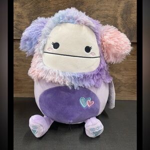 Squishmallows 8" Eden the Purple Bigfoot Plush Sasquatch Stuffed Plush Toy NWT